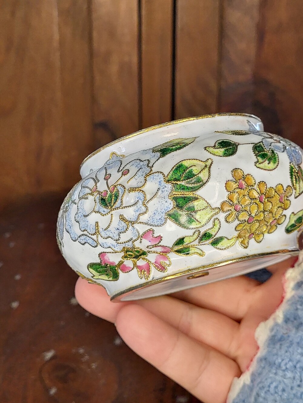 Cloisonné Trinket Dish - Picture 7 of 17